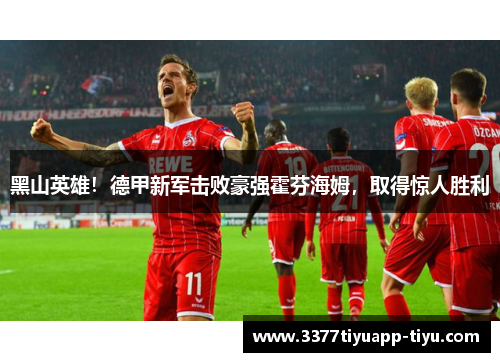 黑山英雄！德甲新军击败豪强霍芬海姆，取得惊人胜利
