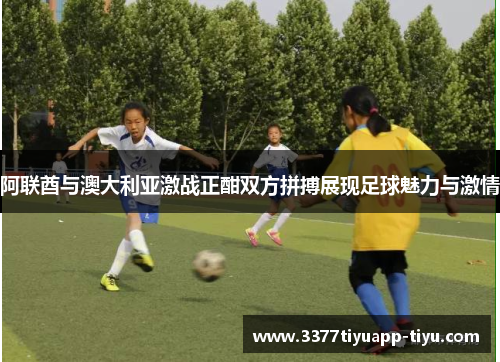 阿联酋与澳大利亚激战正酣双方拼搏展现足球魅力与激情